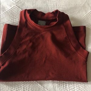 Rust colored Athleta Tank Top
